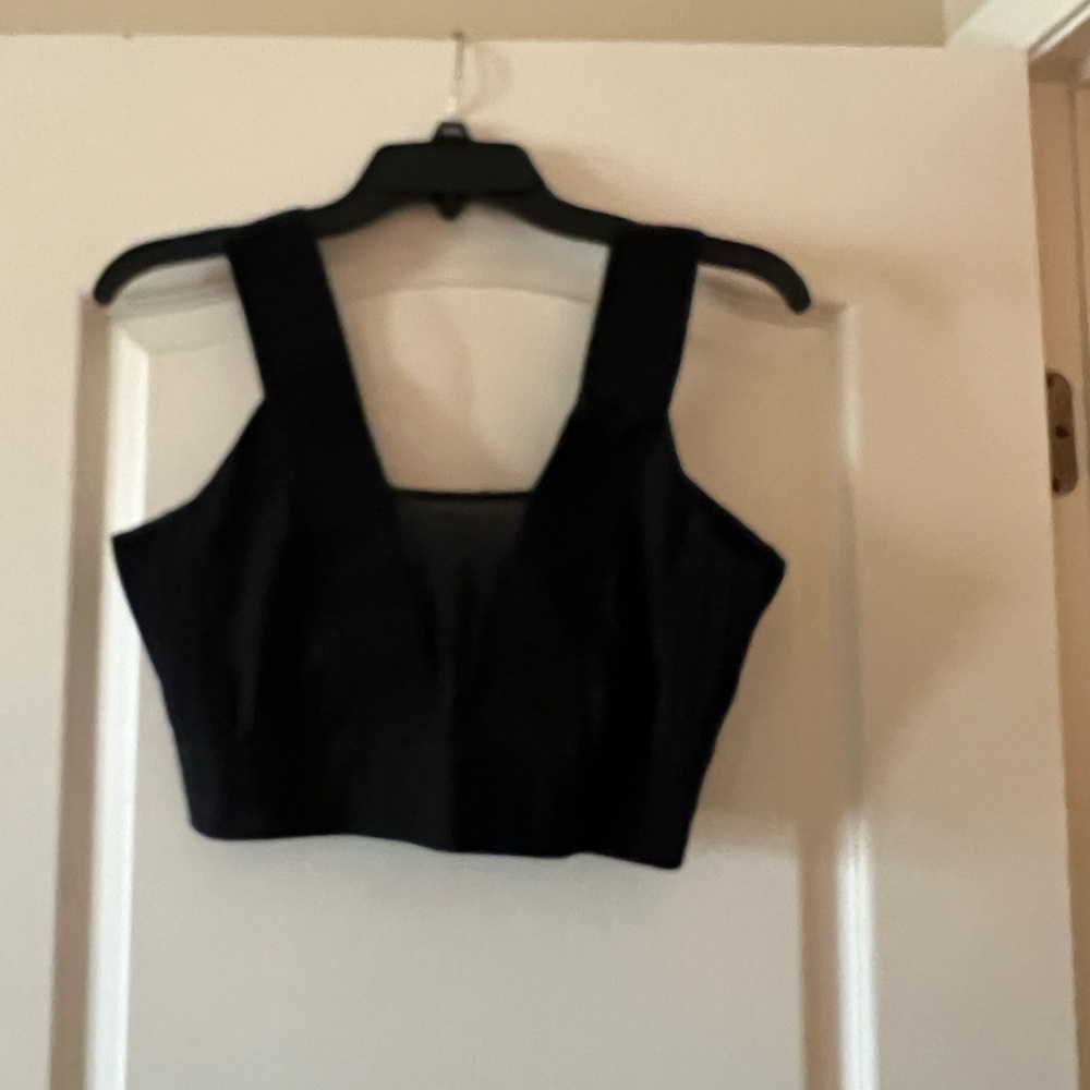 IVY PARK Black Sports Bra